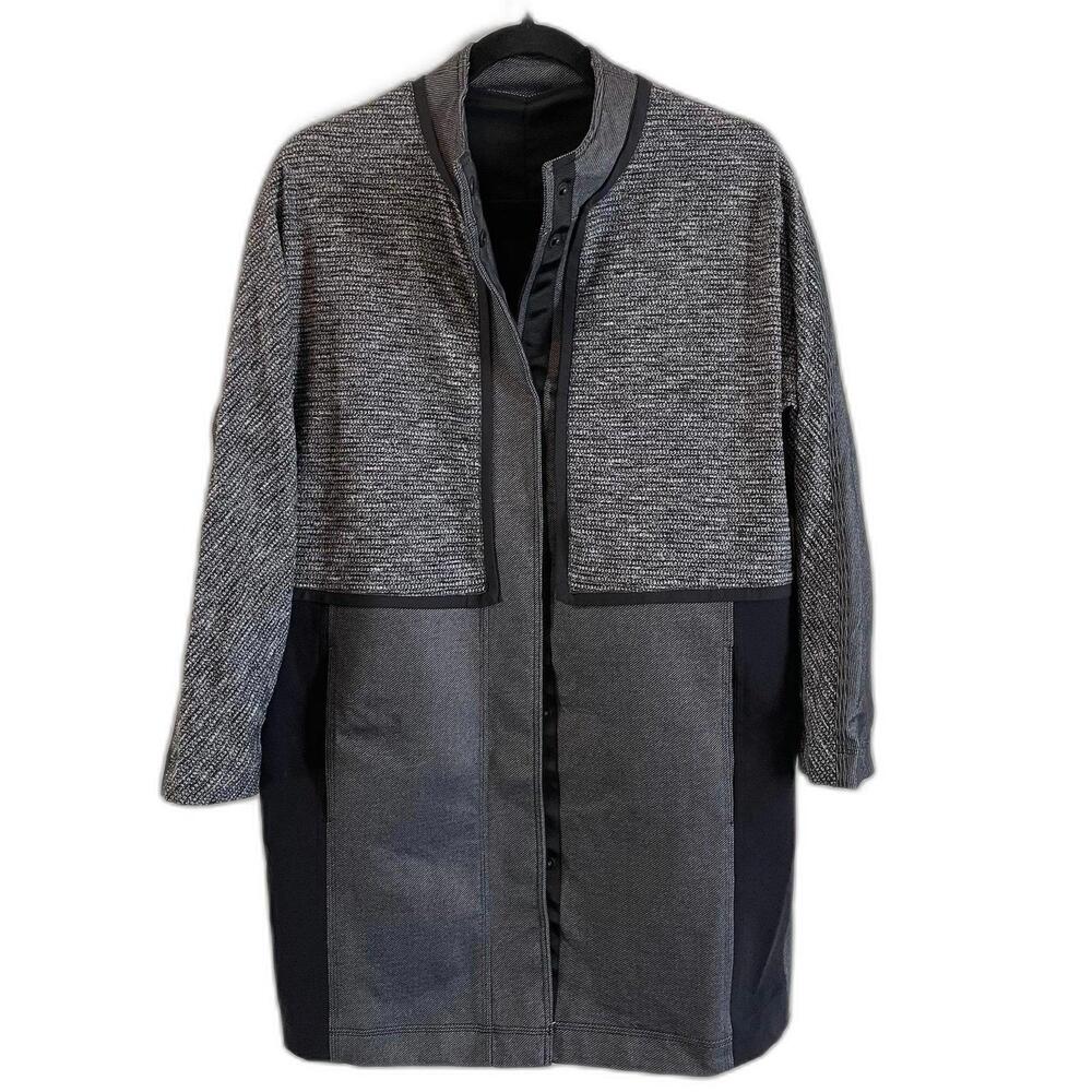 Lululemon city layering jacket coat grey